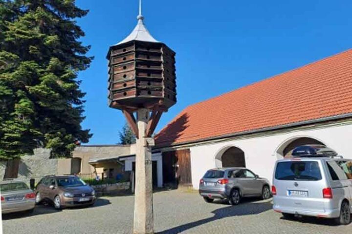 Innenhof des Gasthauses zur Sonne