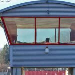 Sprecherturm des Stadions