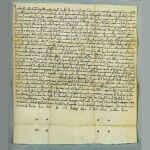 Urkunde der Klostergründung